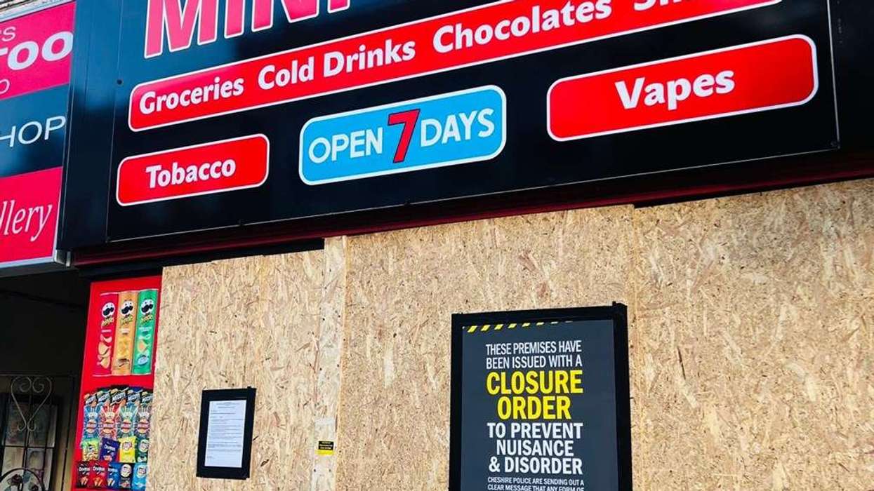 Eight Cheshire shops closed over illicit tobacco, anti-social behaviour