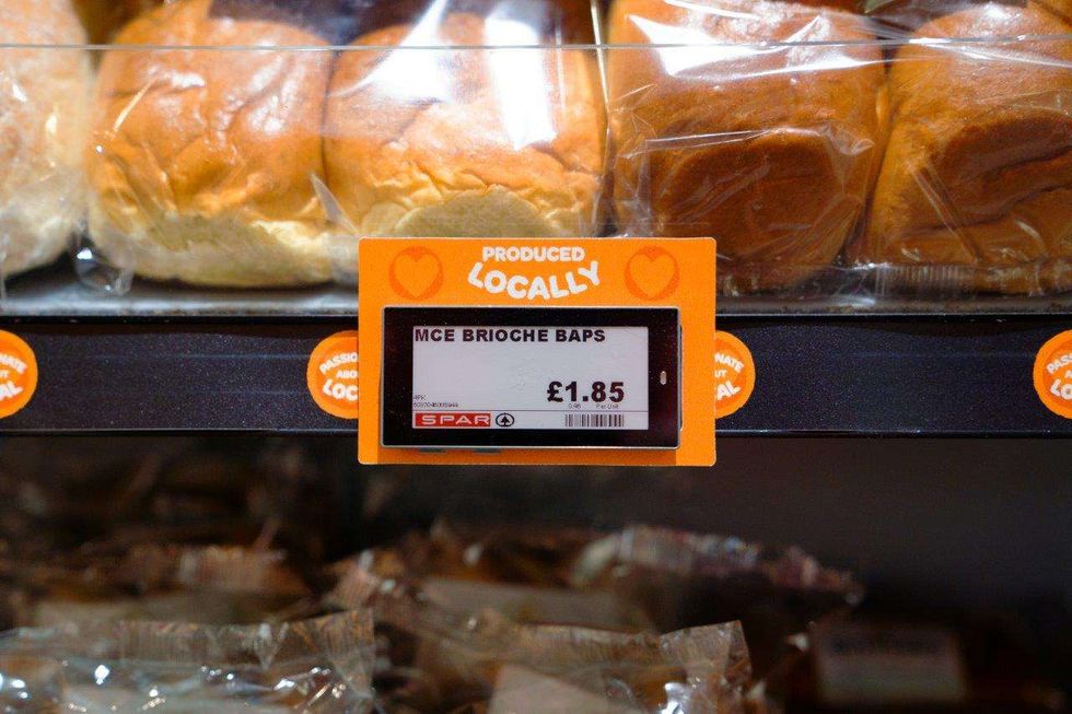 Electronic shelf-edge label