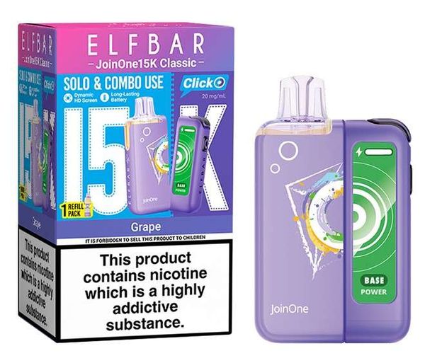 ELFBAR prefilled pod kit high puff vape