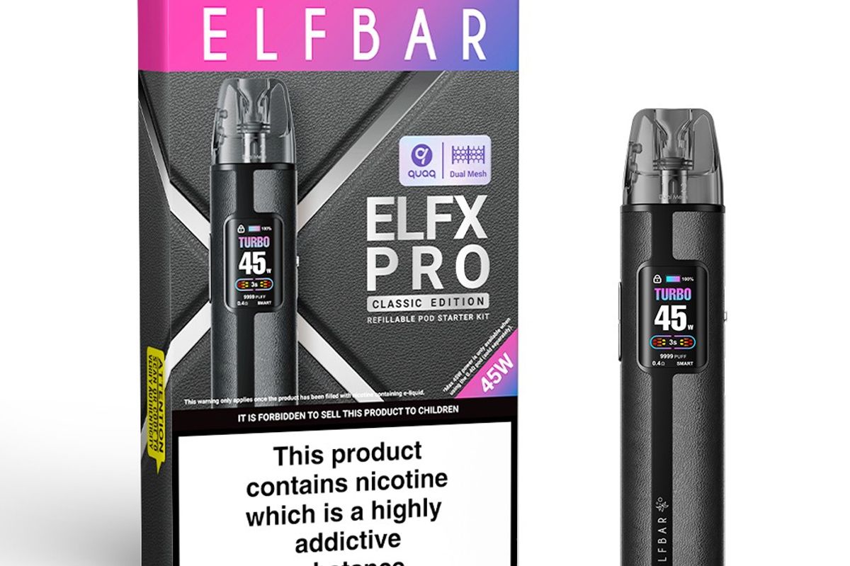 ELFBAR Unveils ELFX Pro Classic Edition: A Game-Changer in Reusable Vaping