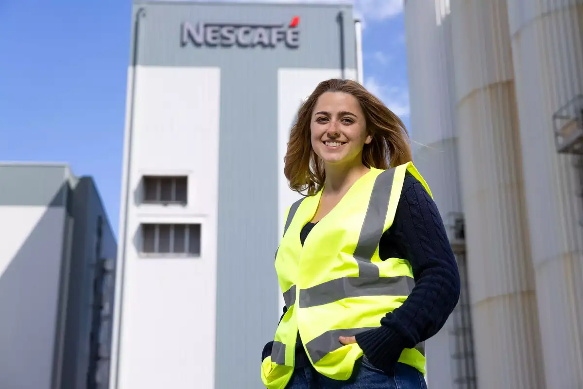 Emilie Tomlinson in the ‘Good for Britain, Good for the Future’ campaign video