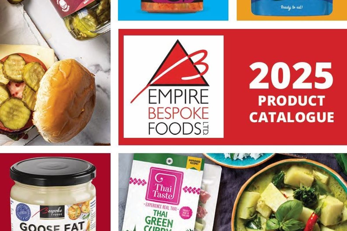 Empire Bespoke Foods' new online ordering system with improved stock access and features for UK retailers