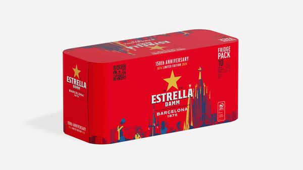 Estrella Damm 150 years anniversary collection