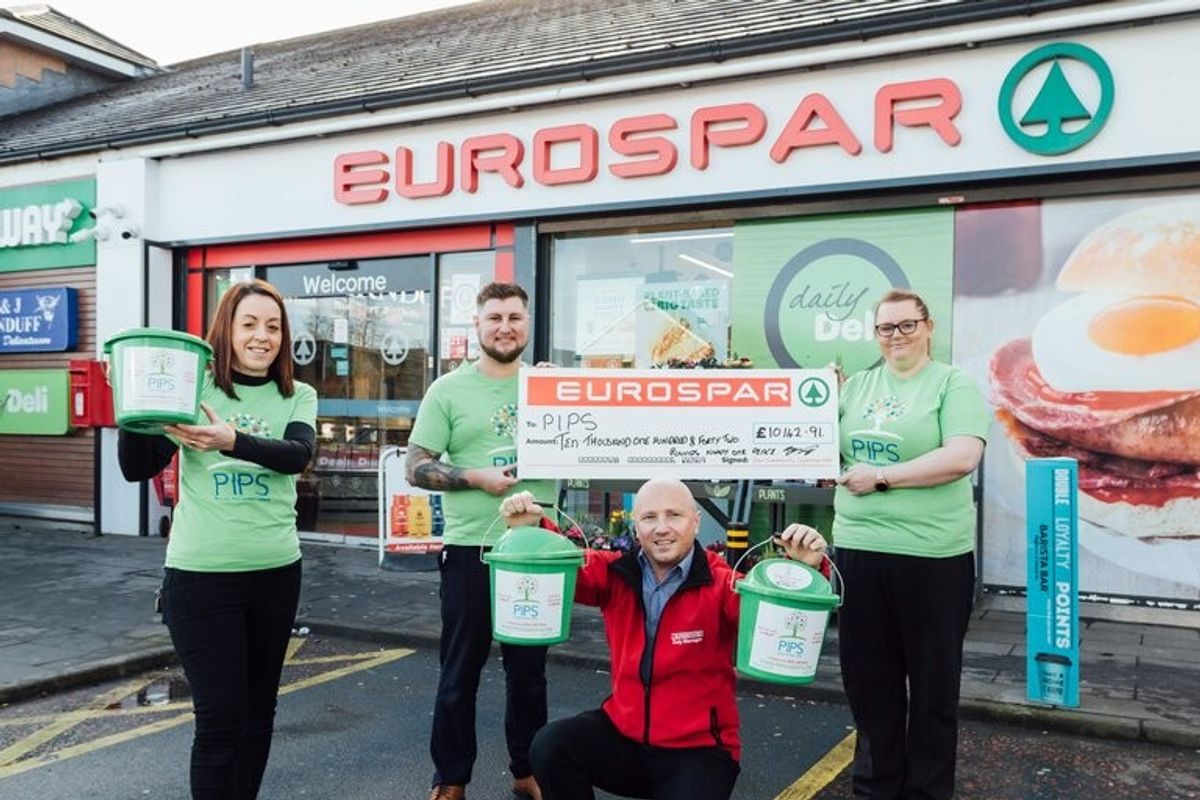 Thirty local stores join forces to raise over £10,000 for suicide prevention charity