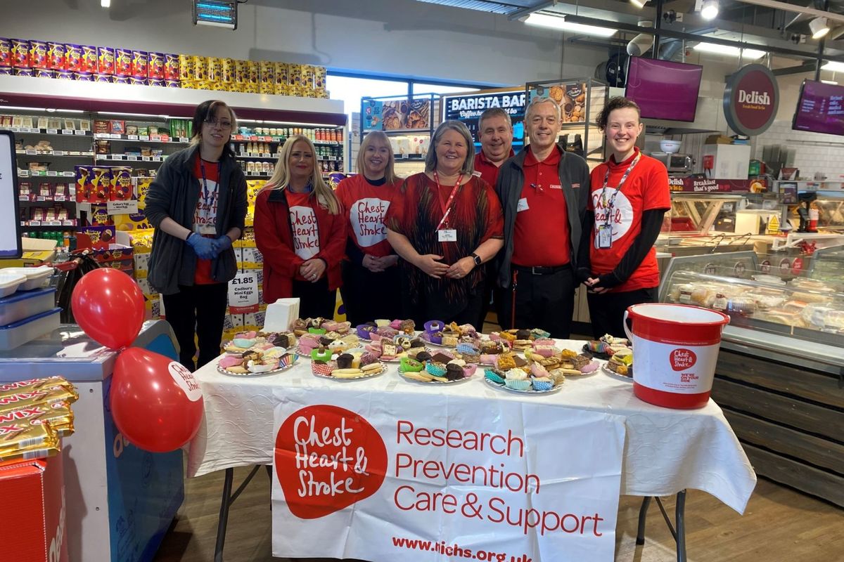 EUROSPAR team celebrates successful NICHS charity bake sale
