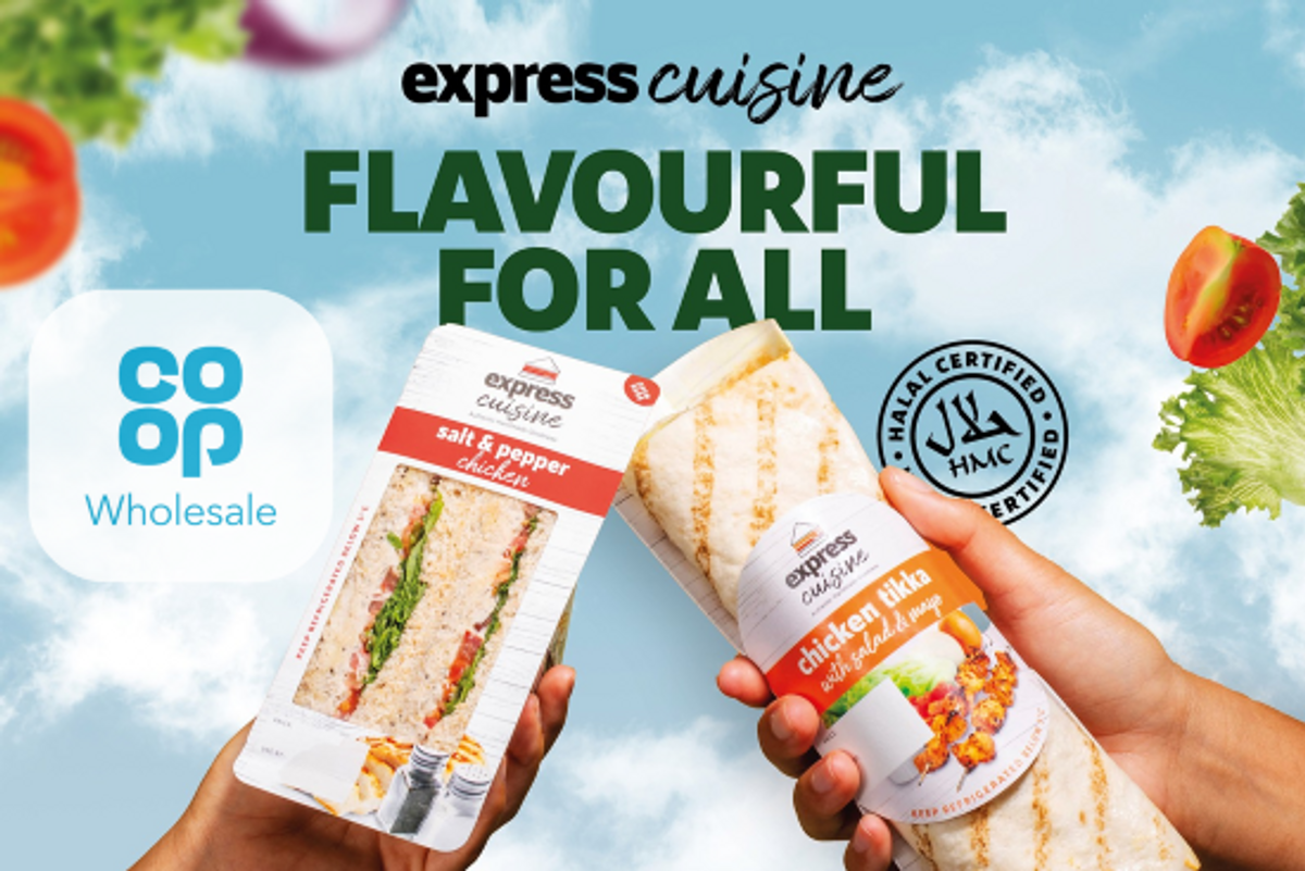 Express Cuisine Halal wraps and sandwich Co-op    