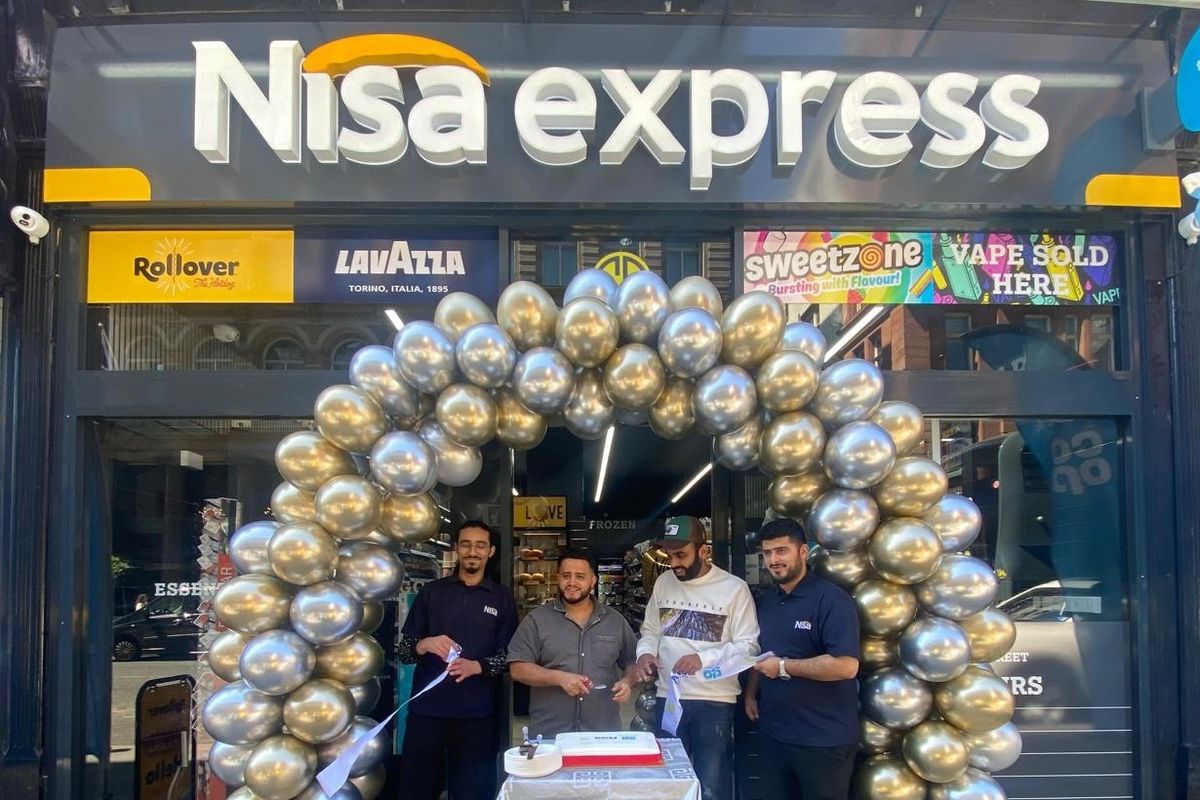 Exterior of the new Nisa Express store near Liverpool’s Beatles-themed Mathew Street