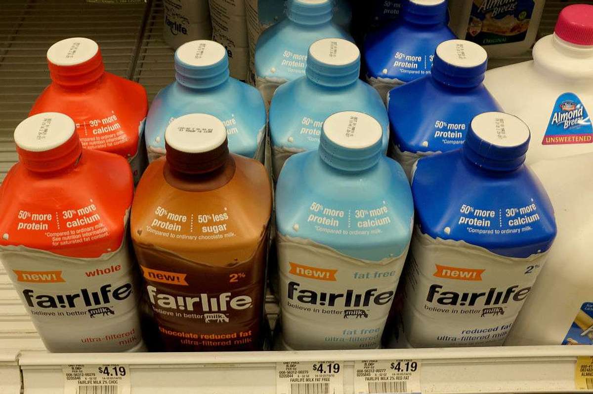Fairlife milk cans