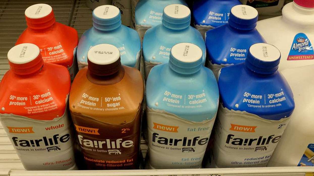 Fairlife milk cans