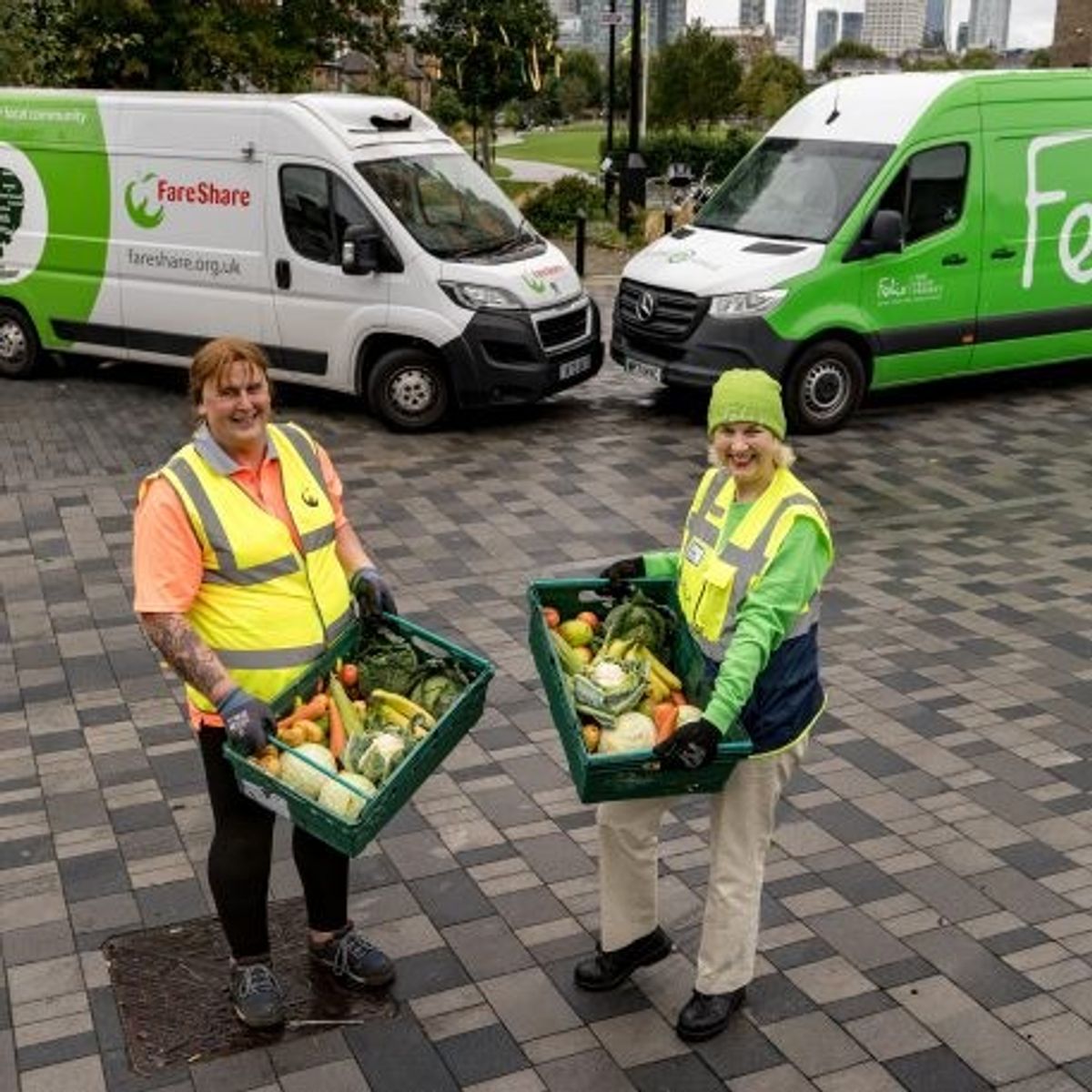 FareShare unites with The Felix Project to tackle UK food waste