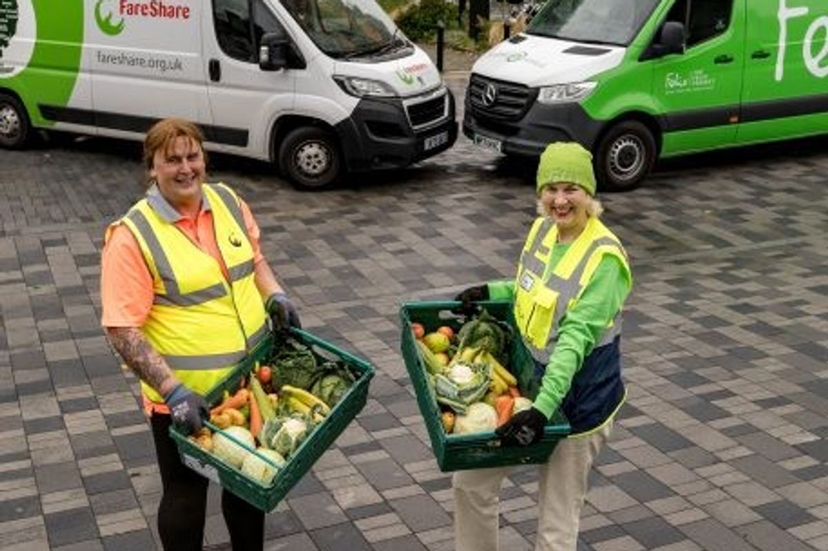 FareShare unites with The Felix Project to tackle UK food waste