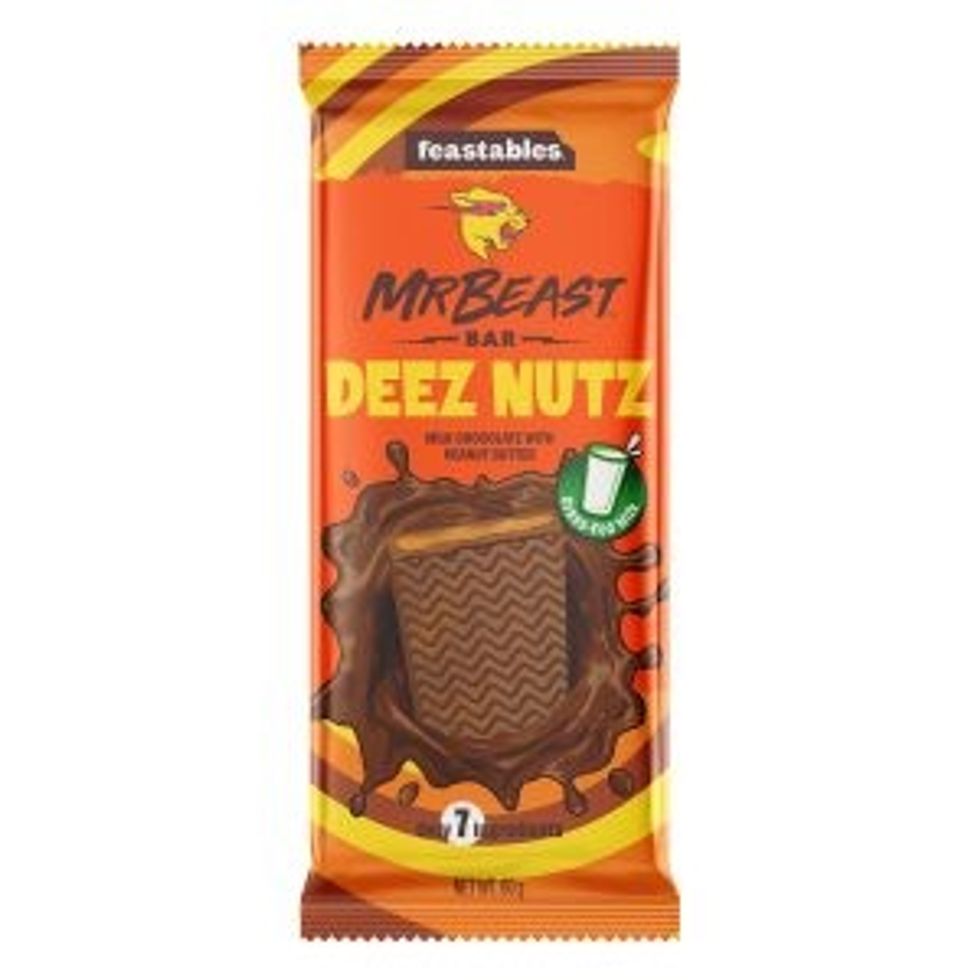 Feastables UK DeezNutz available from SPAR