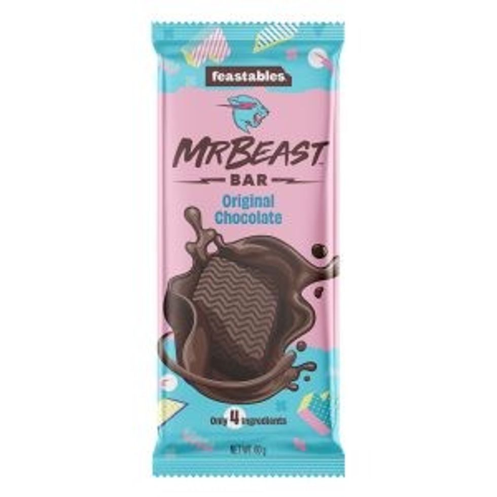 Feastables UK original chocolate available from SPAR