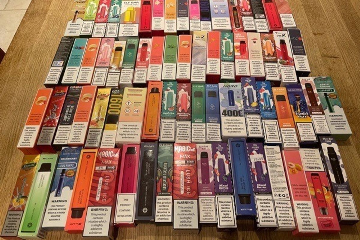 Counterfeit vapes worth about £22,000 seized in Liverpool