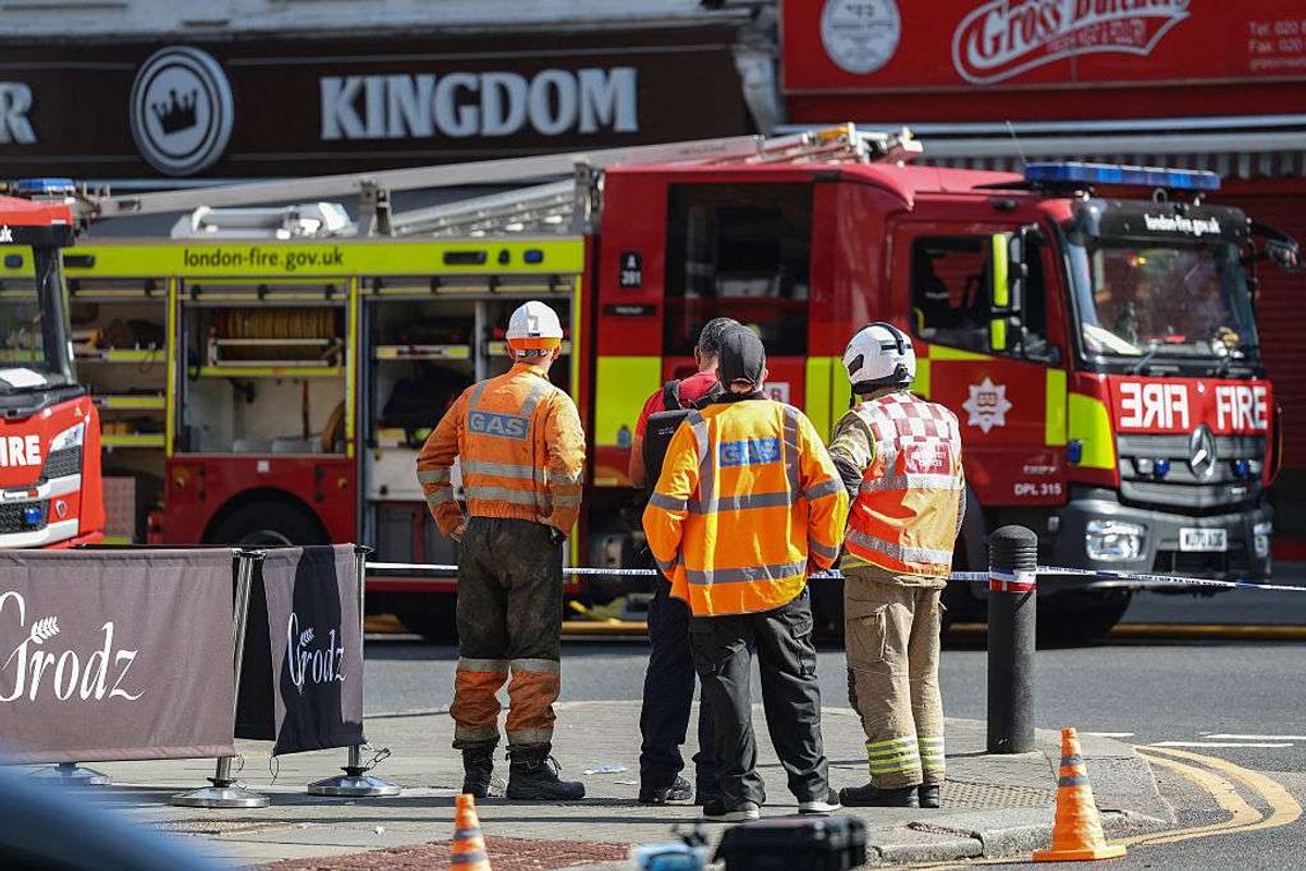 Fire breaks out at Jewish supermarket in London's Golders Green area