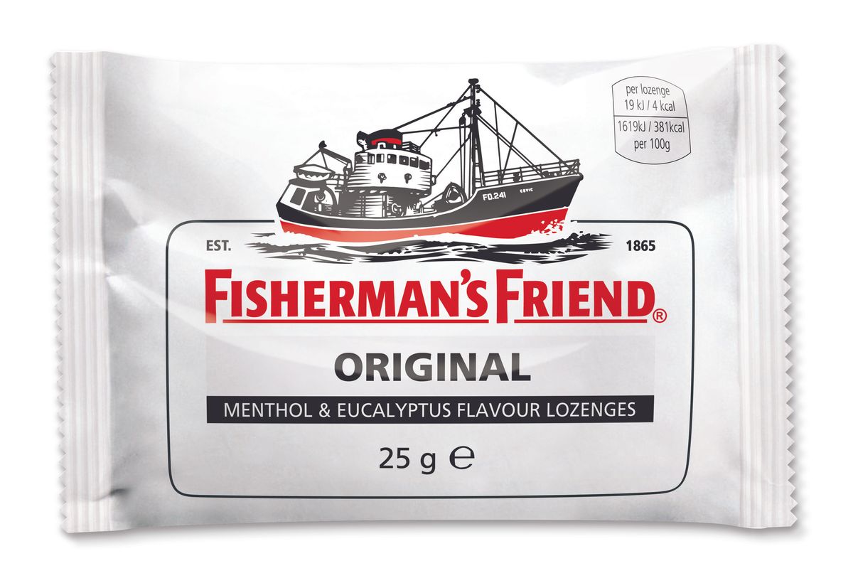 Fisherman’s Friend Original Extra Strong lozenges for fast hay fever symptom relief