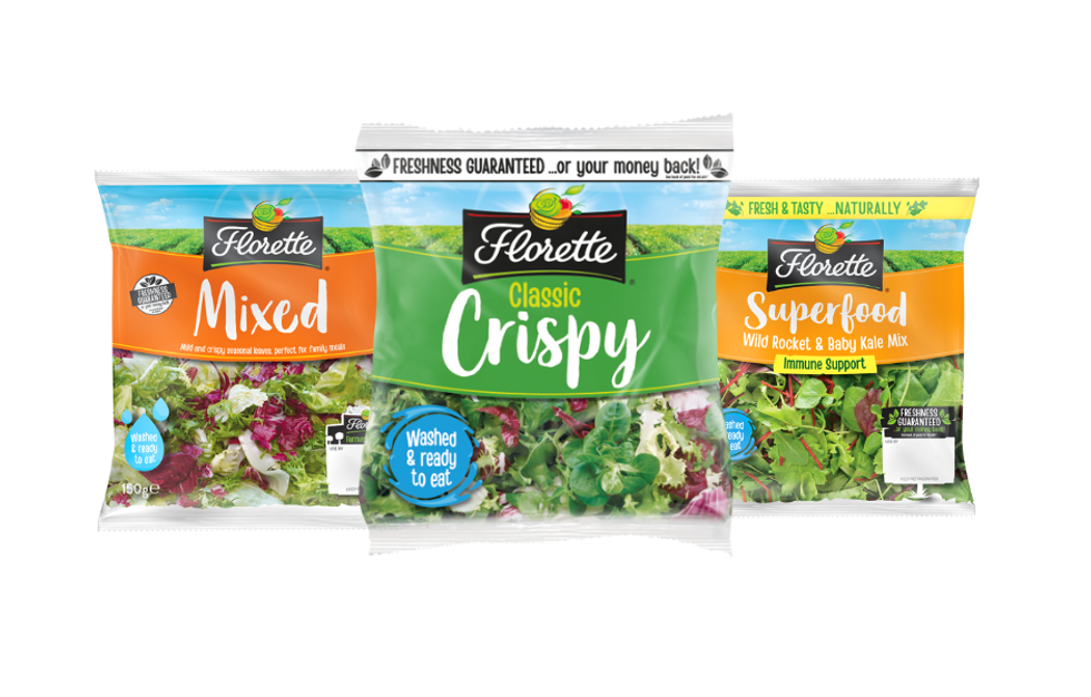 Florette Convenience core range