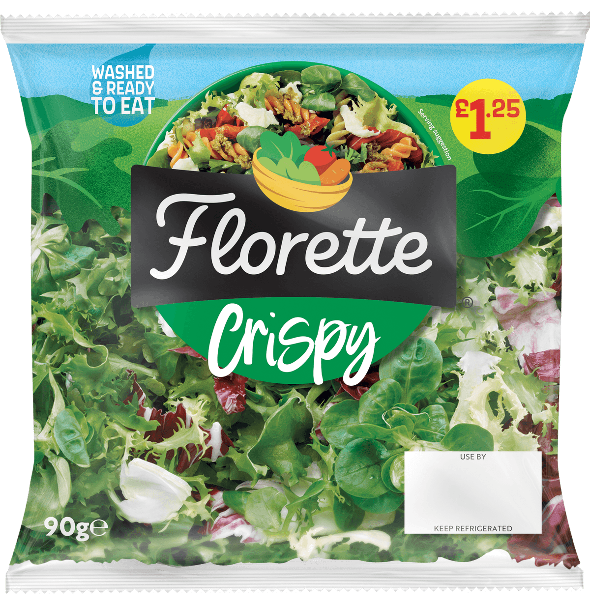 Florette price-marked packs