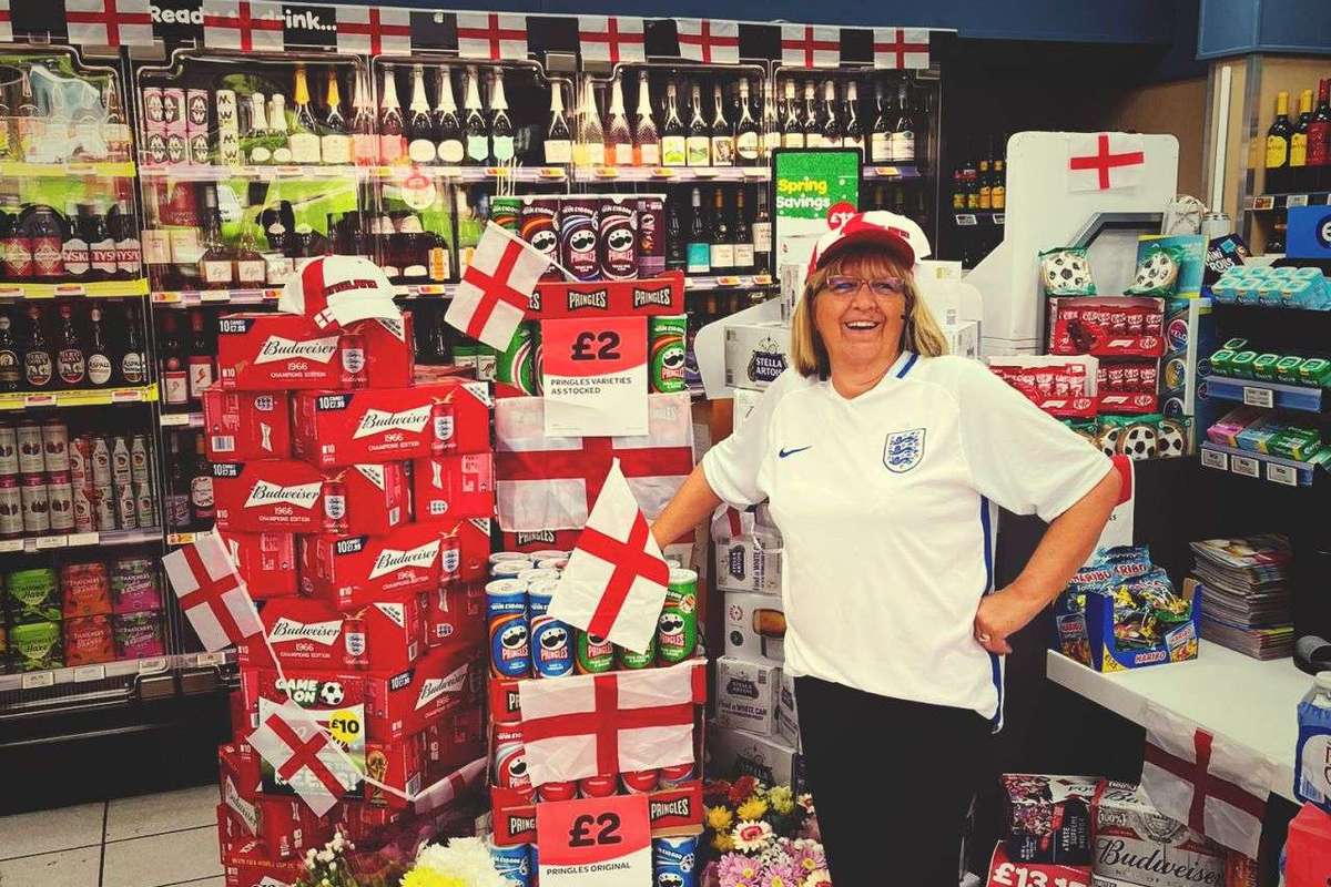 Football fever gathers pace in convenience stores