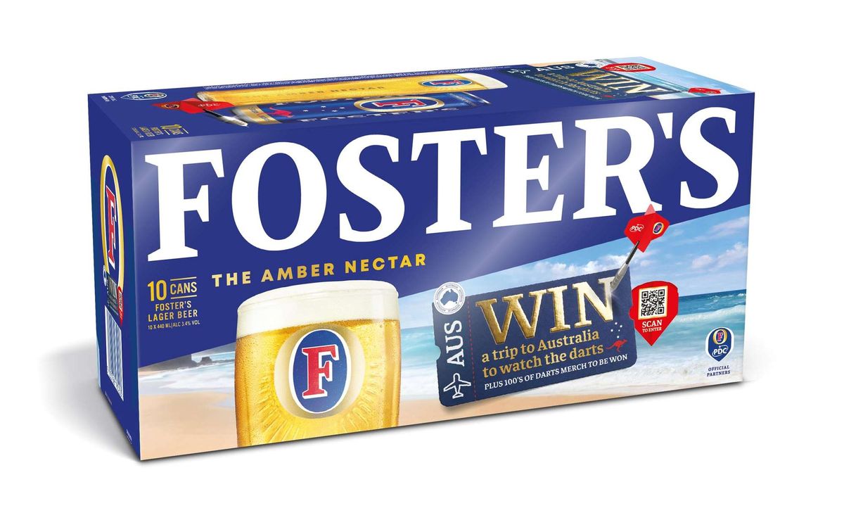 Foster's darts promotion