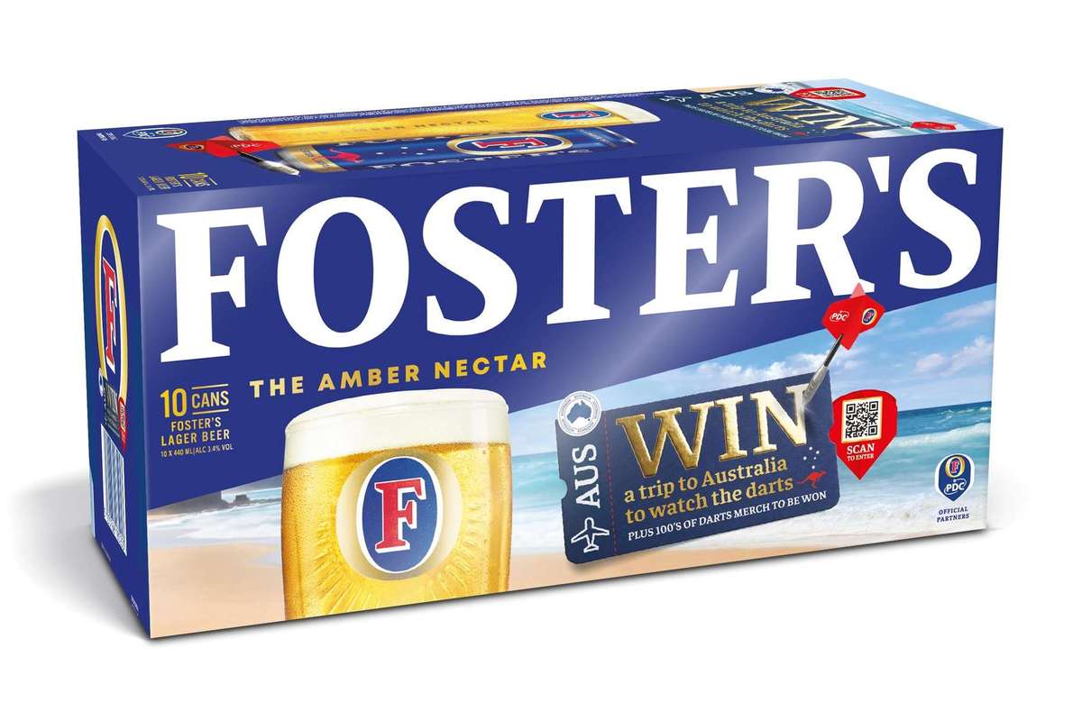 Foster's darts promotion