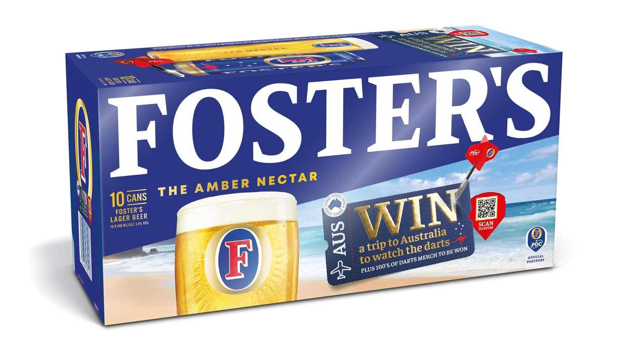 Foster's darts promotion