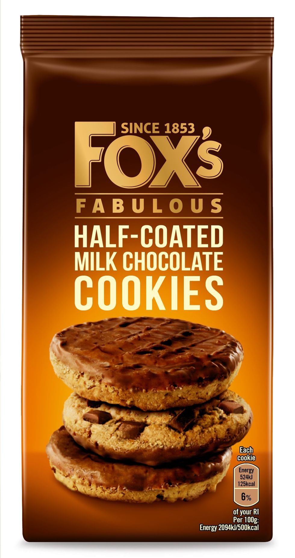 FOXS COOKIES Half Coated 01