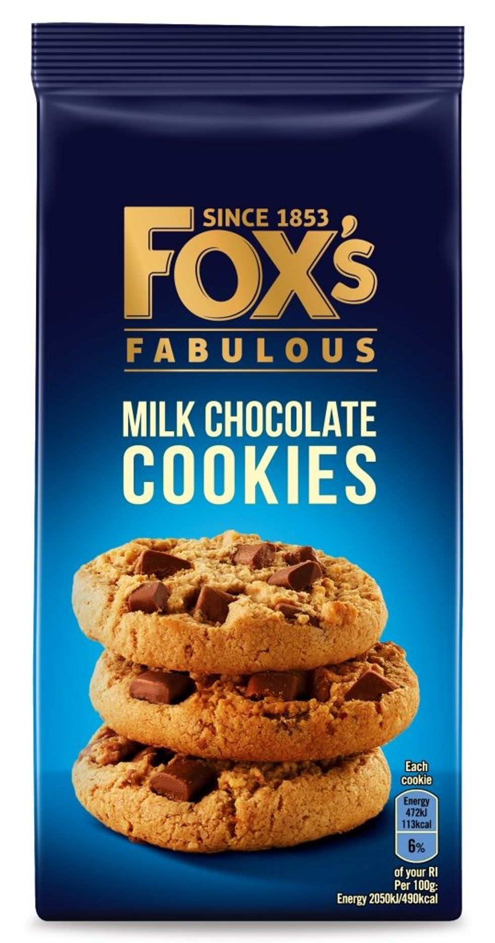 FOXS COOKIES Milk Chocolate 01