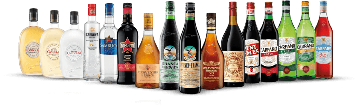 Fratelli Branca spirits portfolio