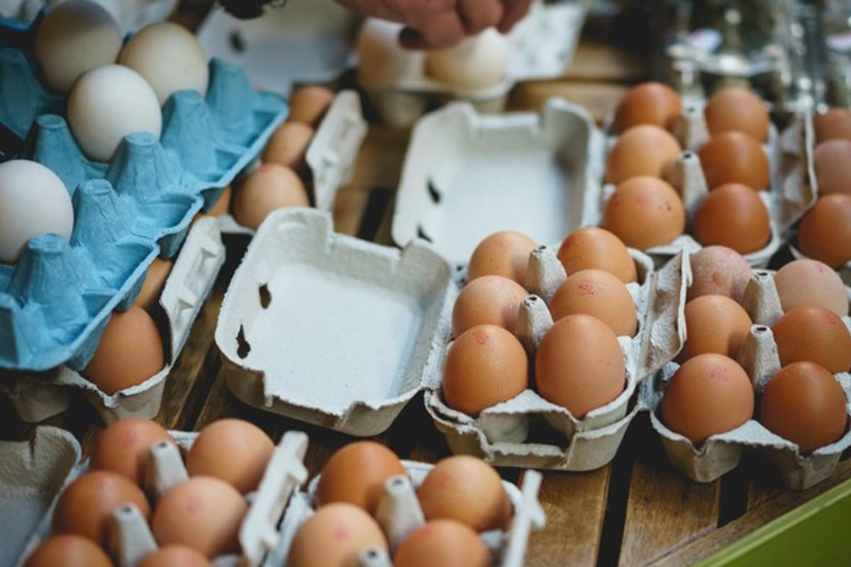 Free range eggs in Nisa stores in UK