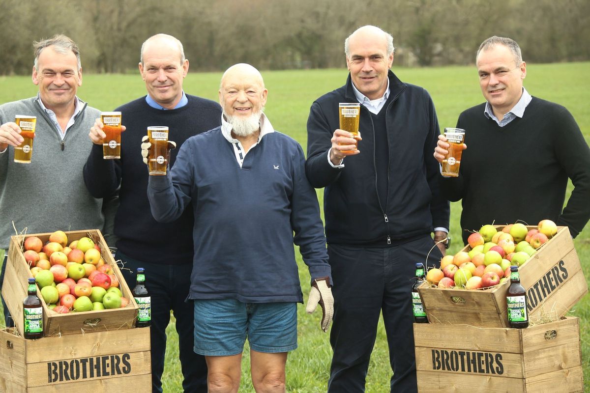 Brothers unveiled as Official Cider of Glastonbury Festival