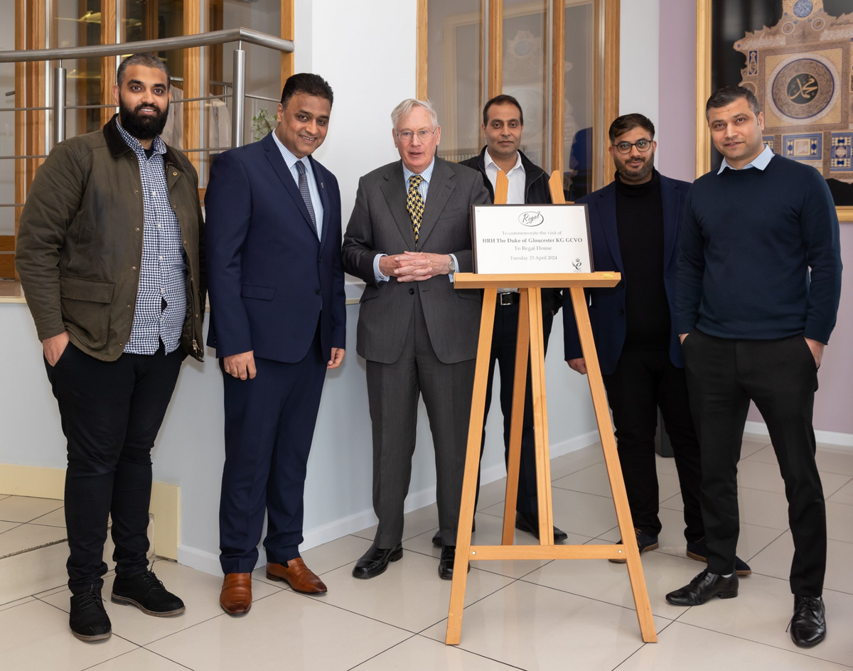HRH The Duke of Gloucester visits Regal Food Products Group 