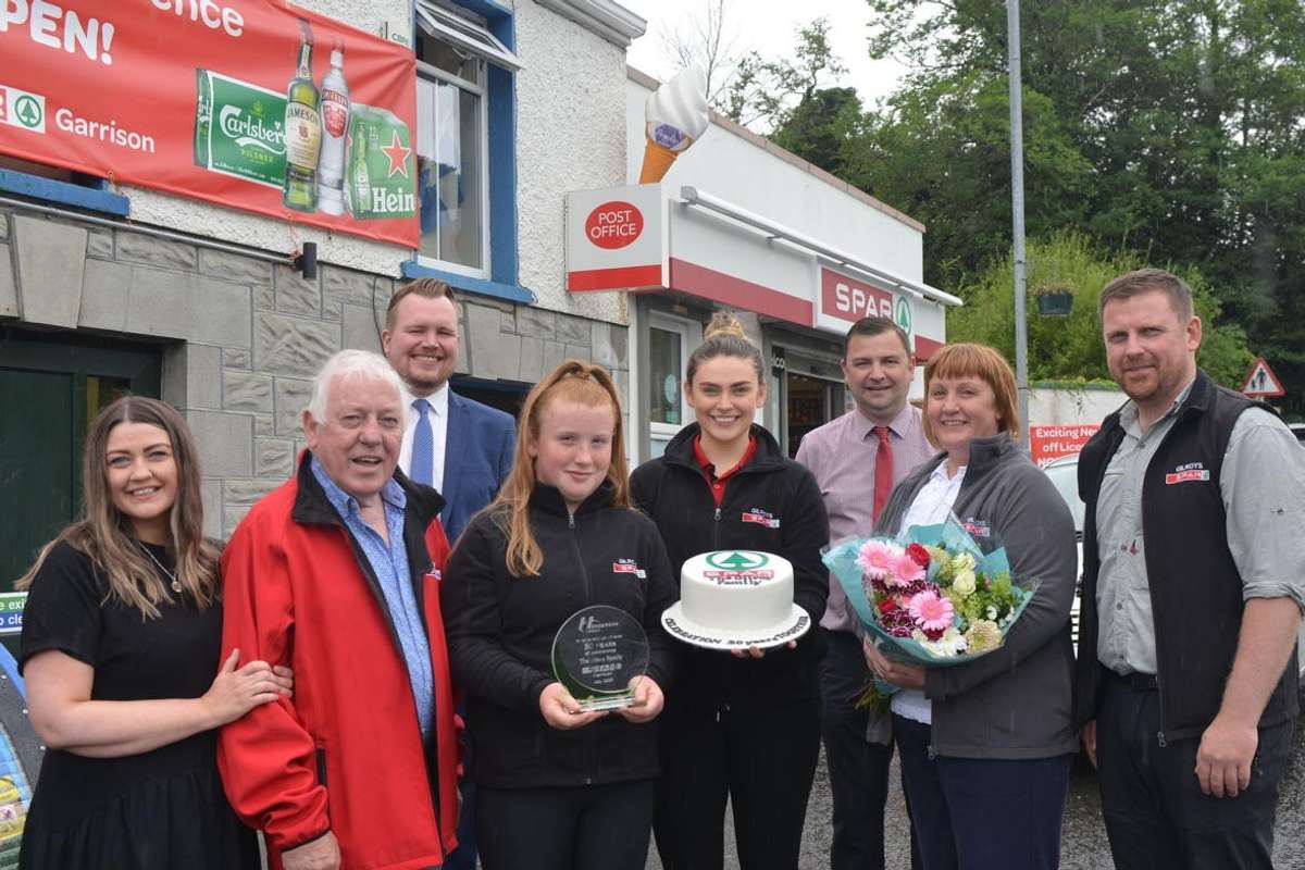 Gilroy family toasts 30th anniversary of Spar Garrison by opening new off licence
