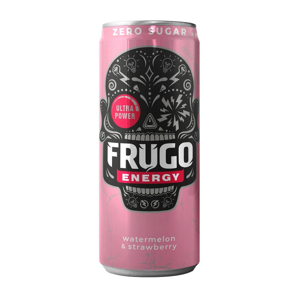 FRUGO ENERGY ZERO SUGAR WATERMELON STRAWBERRY 330 ml
