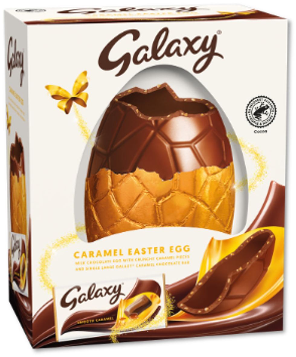 Galaxy Caramel Easter Egg