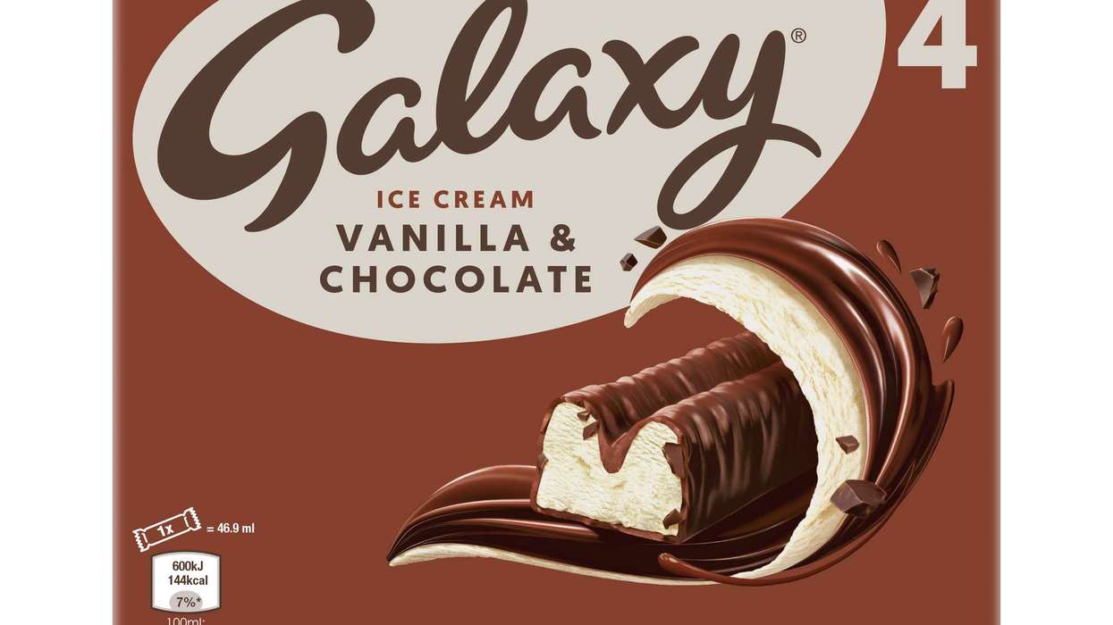 Galaxy Ice Cream bar UK launch
