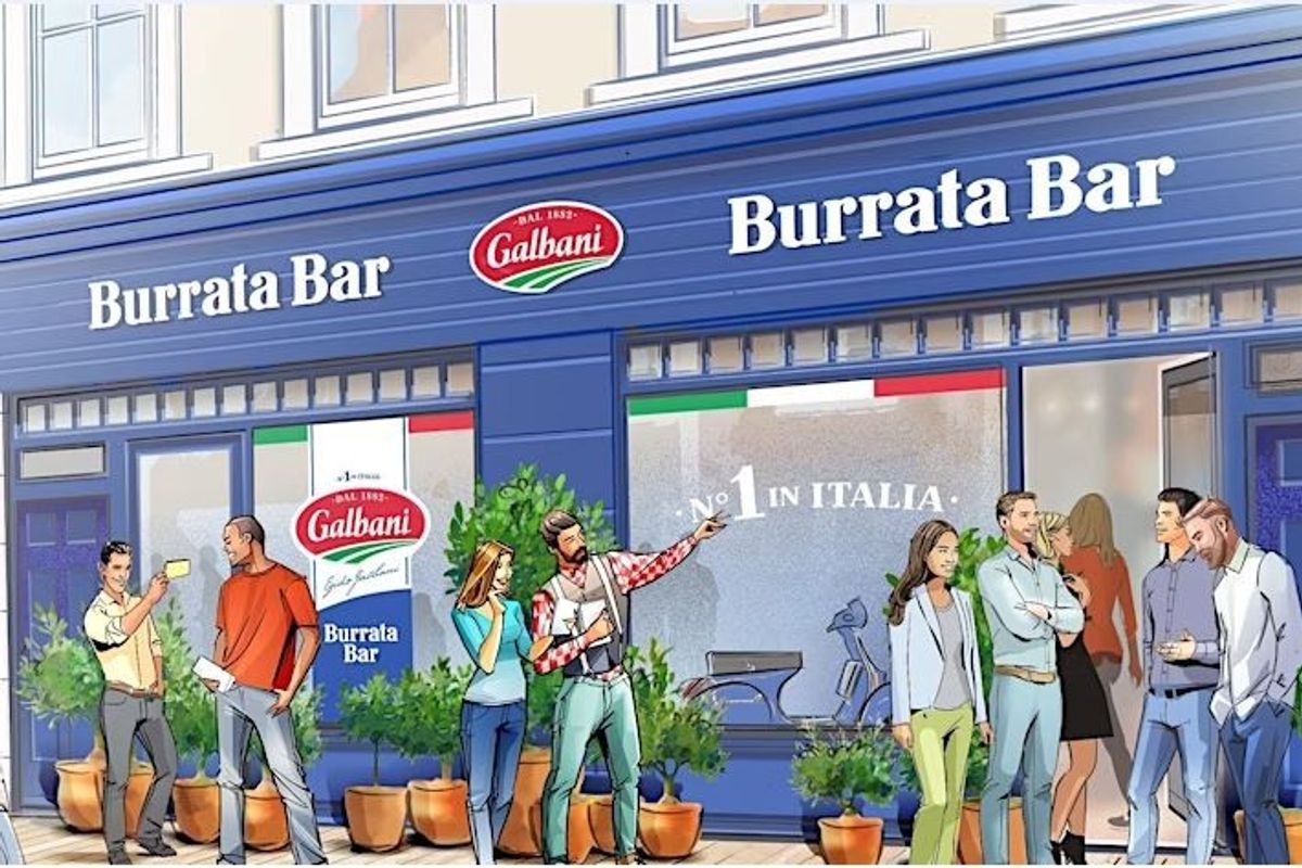 Galbani Burrata Bar pop-up in Shoreditch serving viral TikTok-inspired cheese dishes
