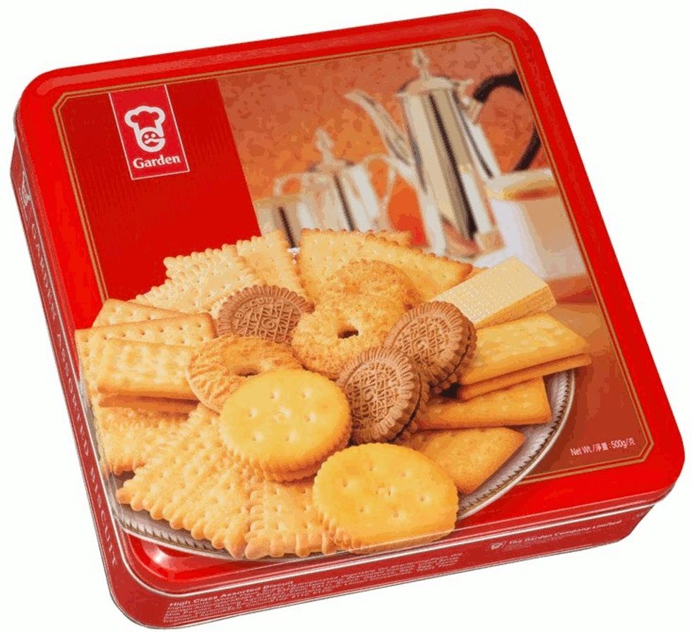 Garden Assorted Biscuits tin 500g