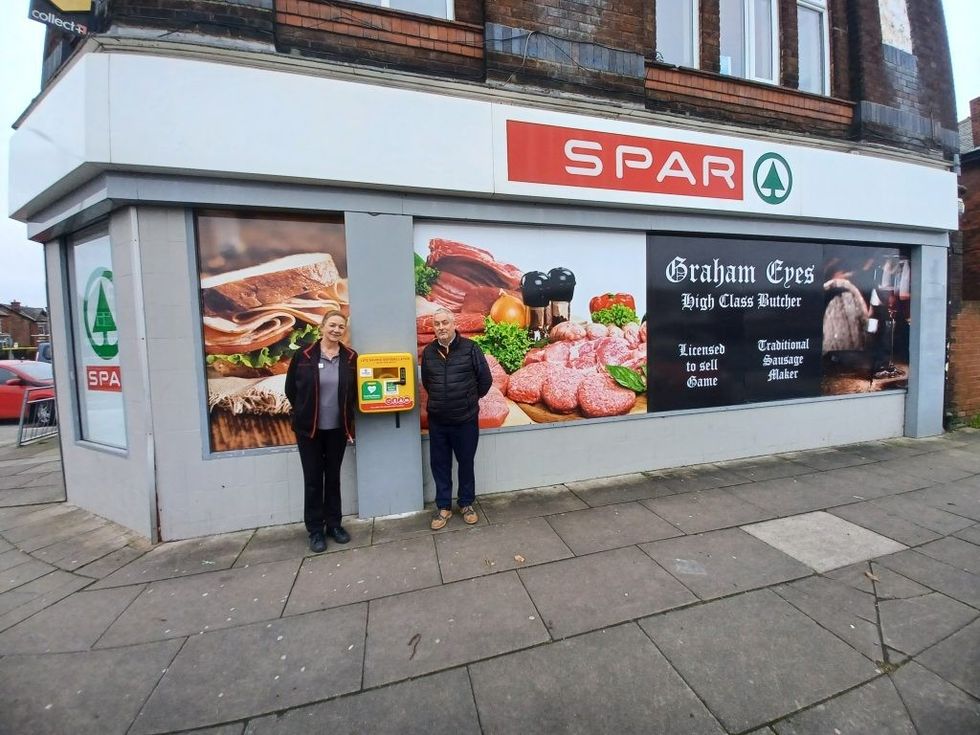 GE SPAR Cambridge Road defibrillator