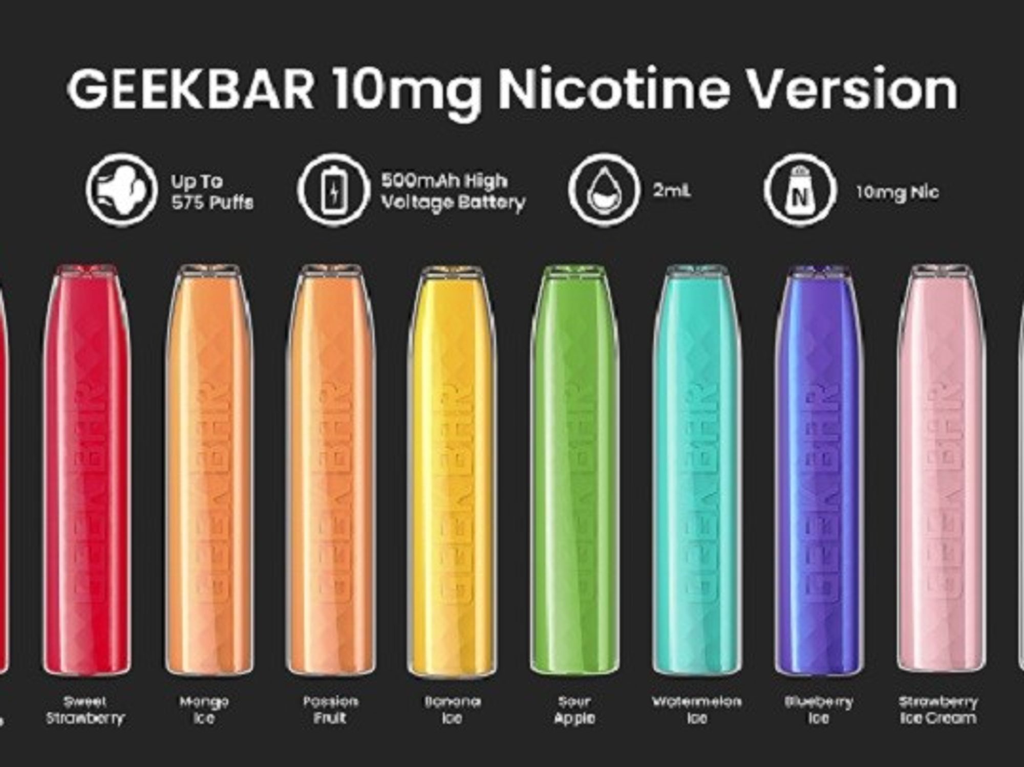 Geek Bar launches new disposable vape range for retail market | Asian Trader Geek Bar launches new disposable vape range for retail market | Asian Trader