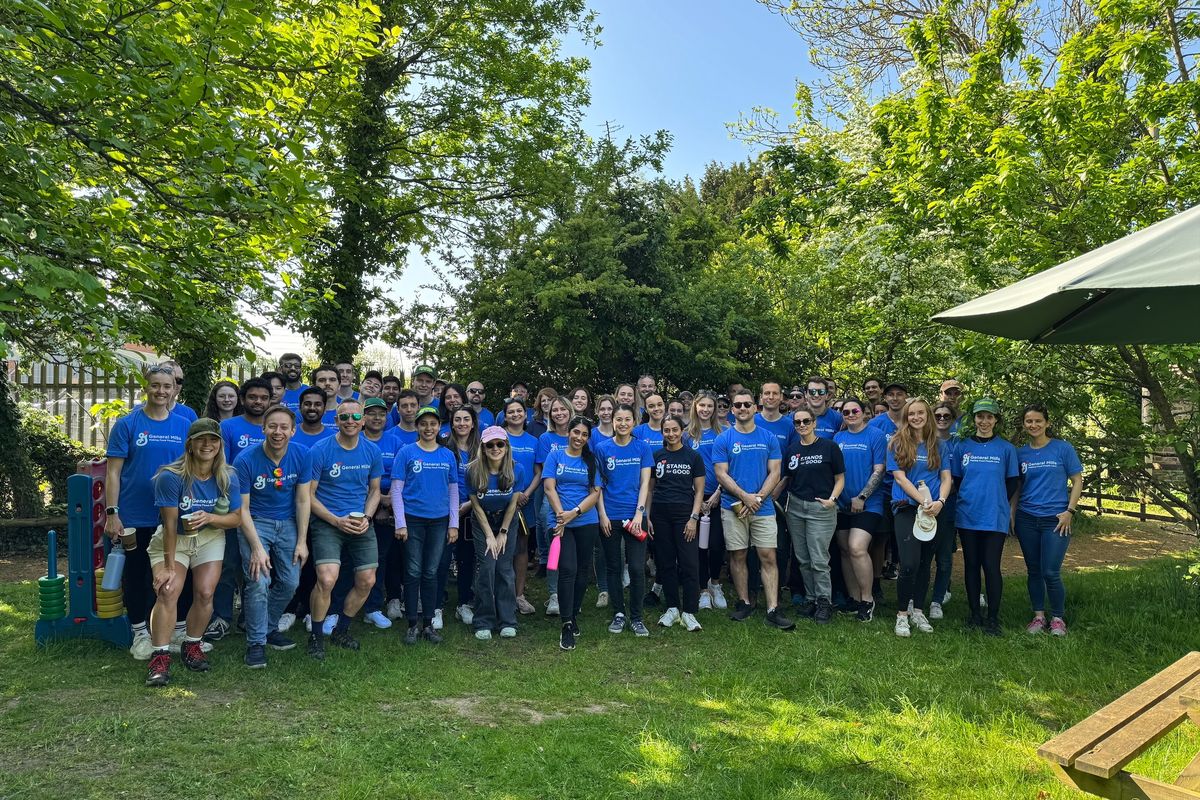 General Mills Volunteers Transform Iver Centre for Spring