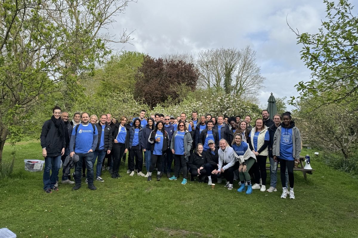 General Mills workers support Iver Environment Centre to mark World Earth Day