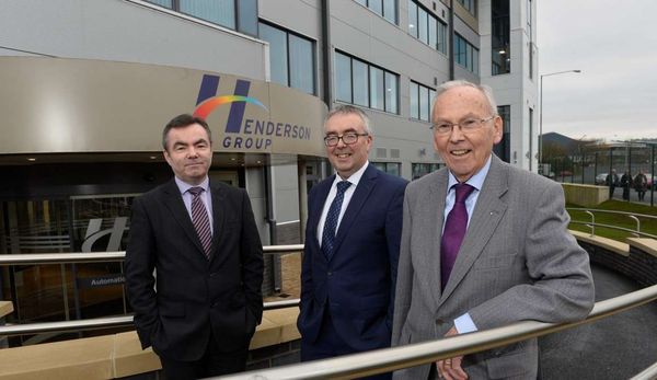 Geoffrey Agnew, Martin Agnew and John Agnew