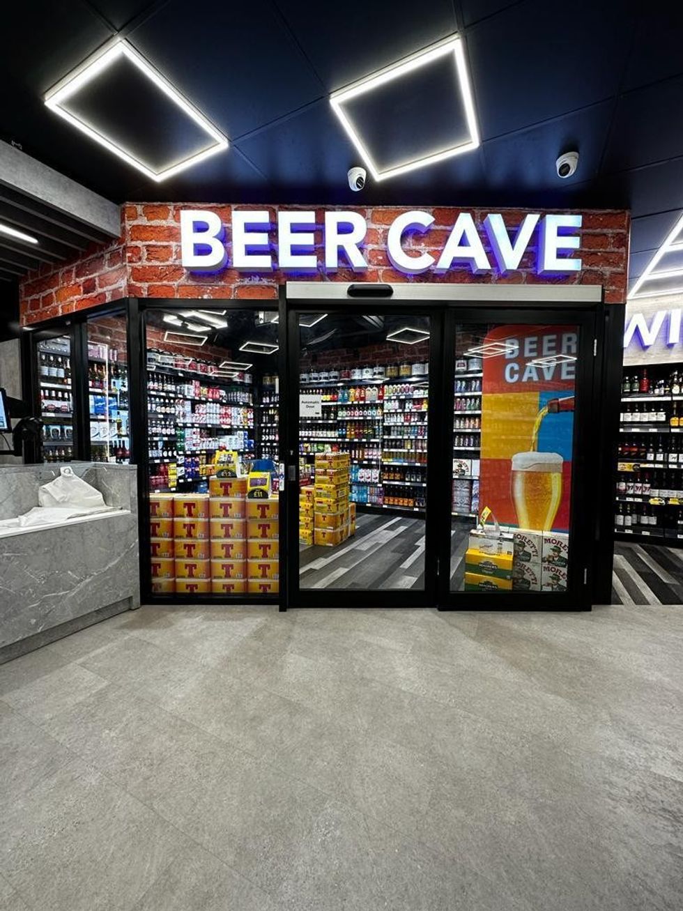 Girish Jeevas stores Beer Cave
