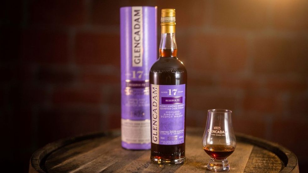 Glencadam 17 year old Reserva PX Pedro Ximenez Sherry Quarter cask finish