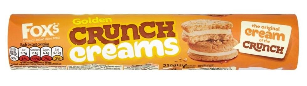 Golden Crunch Creams