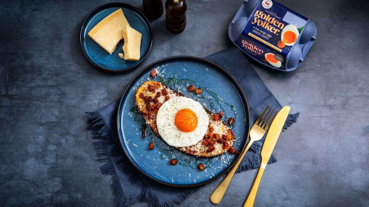 Golden Yolker premium egg rebrand Noble Foods