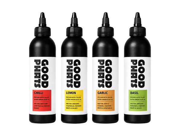 New flavoured oils for that finishing touch from GOOD PHATS