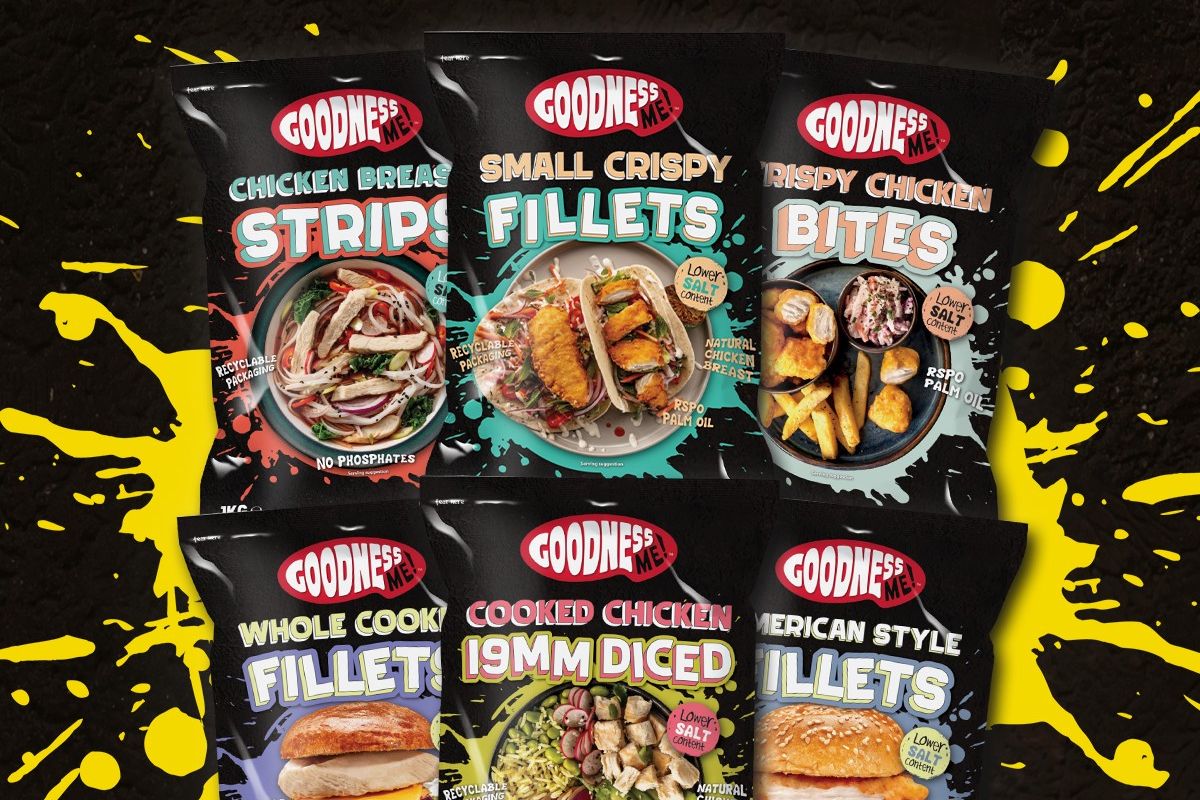 Meadowvale Foods unveils new recyclable packaging for Goodness Me!