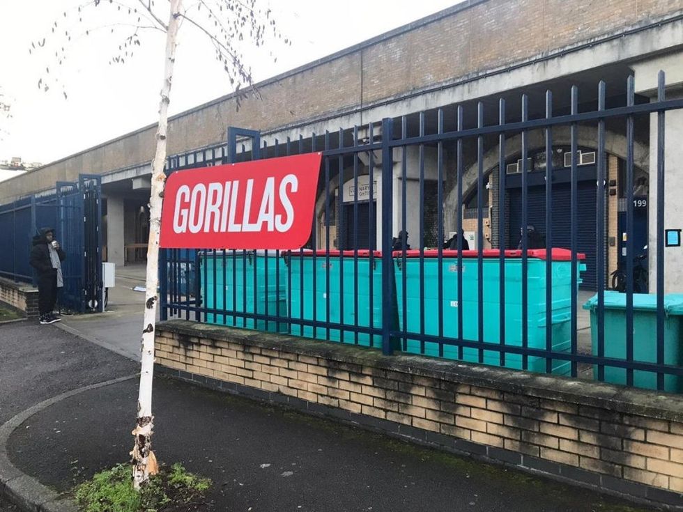 Gorillas warehouse